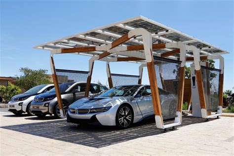 Solar Charging Station Powered Stations For Electric Vehicles Mobile In India Tesla Camping Home ...