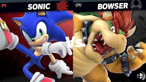 Super Smash Bros. Ultimate (Sonic The Hedgehog Vs. Bowser) - YouTube