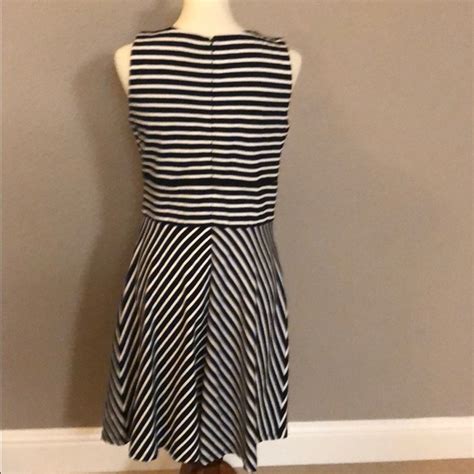 White House Black Market | Dresses | Black House White Market Striped ...