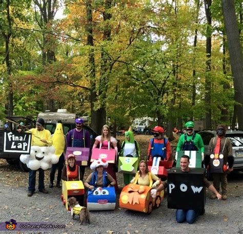 Mario Kart Group Costumes