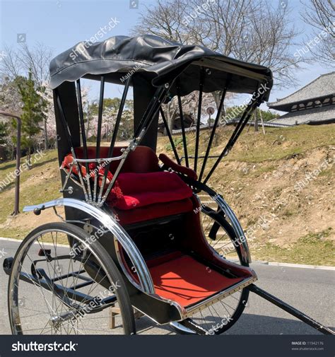 Traditional Two-Wheeled Carriage That Is Drawn By A Runner Which Seats ...