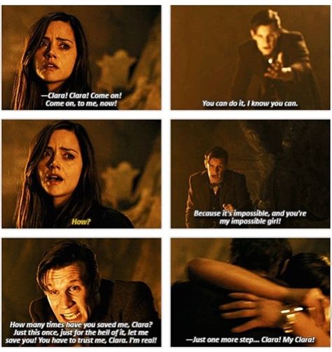 Clara! My Clara! | Doctor who quotes, Doctor who, Doctor