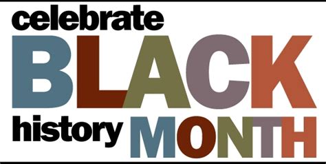 celebrating black history month - Clip Art Library