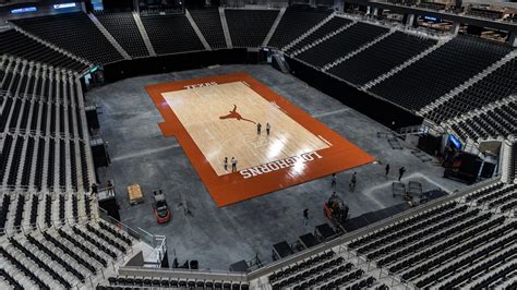 Texas Longhorns unveil Moody Center basketball court design | Flipboard