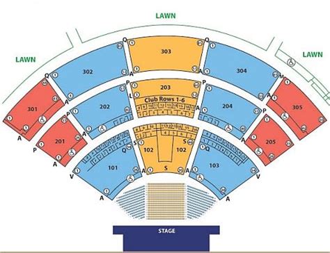 Usana Amphitheatre Seating Chart With Seat Numbers | Elcho Table