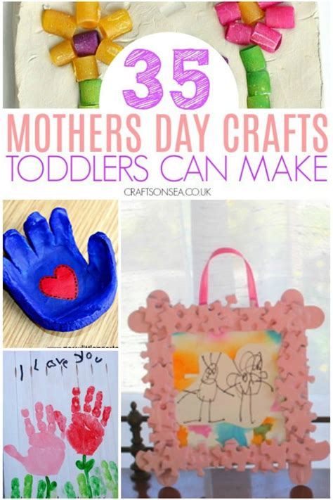 35+ Easy Mothers Day Crafts for Toddlers - Crafts on Sea