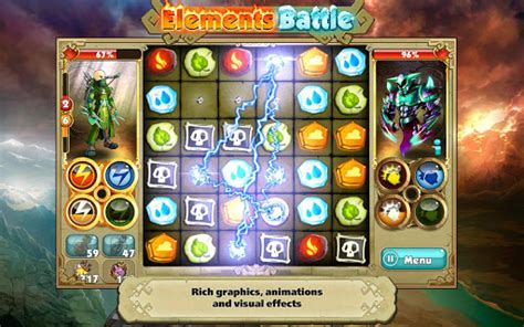 Game Insight releases a new match-3 RPG called Elements Battle - Droid Gamers