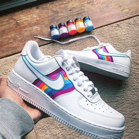 CUSTOMS NIKE AF1 | Nike air shoes, Nike shoes air force, Custom shoes diy