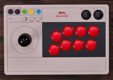 The 8BitDo Arcade Stick Looks Perfect for PC and Switch Fighting Games