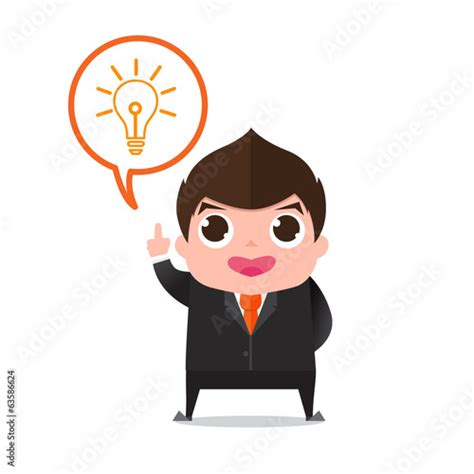 businessman figure out cartoon Stock Vector | Adobe Stock