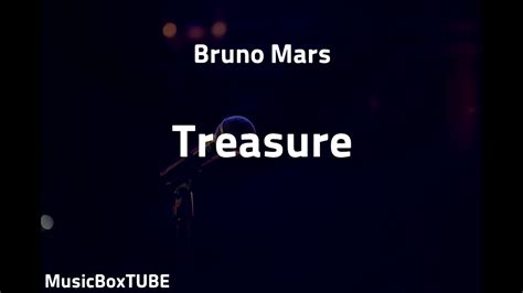 Bruno Mars - Treasure (Musicbox Cover) - YouTube