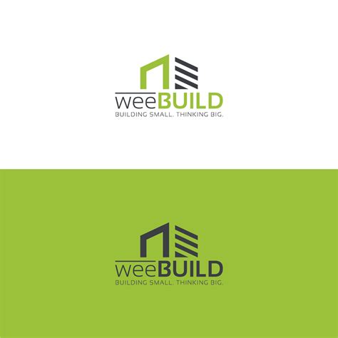 Playful, Bold, Construction Company Logo Design for weeBUILD Design ...