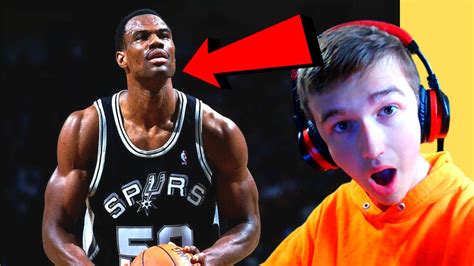 Teenager Reacts to David Robinson Highlights - YouTube