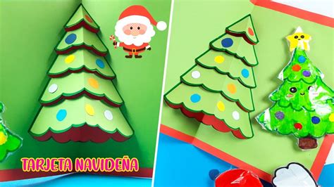 CARTA ARBOLITO PARA NAVIDAD - CARTA 3D - POP UP- TARJETA PARA NAVIDAD ️ ...