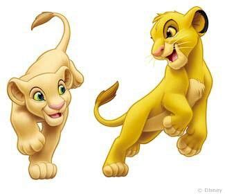 Simba & Narla | Simba and nala, Lion king images, Lion king fan art