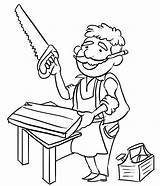 Carpenter Coloring Pages  Best For Kids sketch template