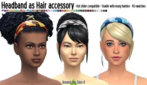 Headband by Sandy at Around the Sims 4 » Sims 4 Updates