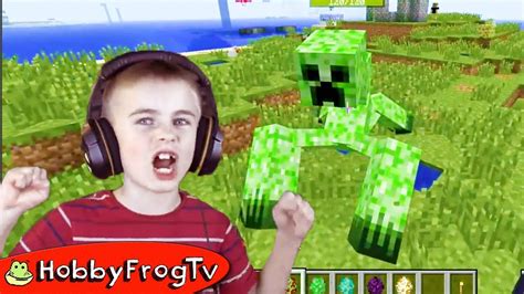 MINECRAFT MOD Kids Video Game Compilation with HobbyFrog - YouTube