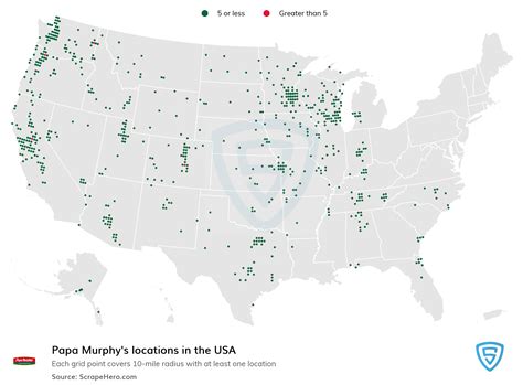 List of all Papa Murphy's locations in the USA - ScrapeHero Data Store