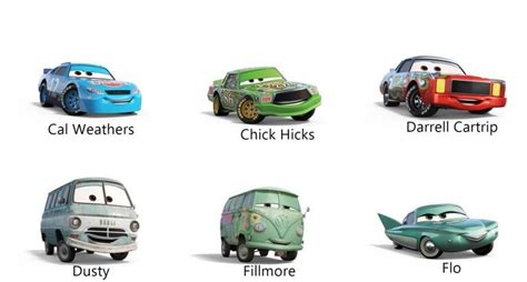 See All of The Characters from Disney/Pixar’s Cars 3 - FSM Media