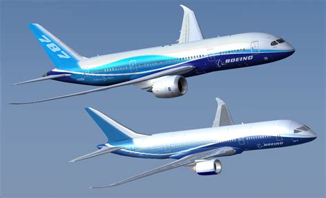 Boeing 787 Meets 7E7 by A320TheAirliner on DeviantArt