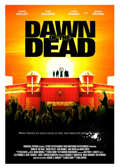 "Dawn of the Dead" remake by Ferenc Konya | Alternative movie posters ...