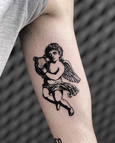 Beautiful Cherub Tattoo Designs for You | StyleWile