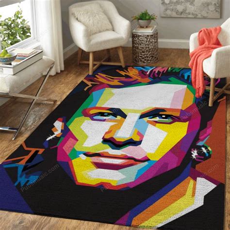 Jon Bon Jovi – Musicians Pop Art Area Rug Carpet – Rock Band Merch