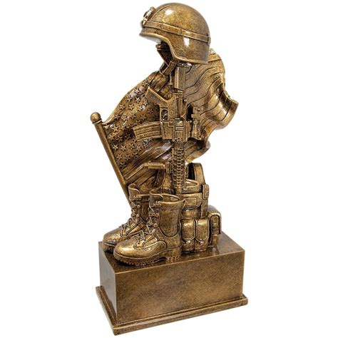 Fallen Soldier Statue - Hit Trophy