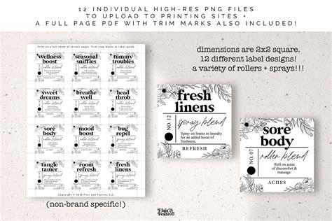 2X2 Labels Template - Printable Word Searches