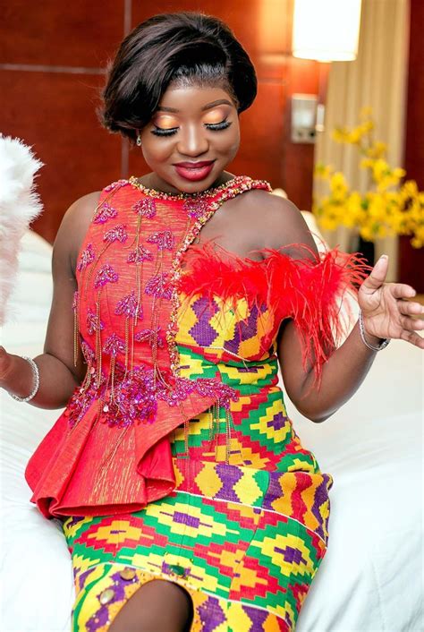 Kente wedding dress design | Kente styles, Kente dress, African fashion dresses