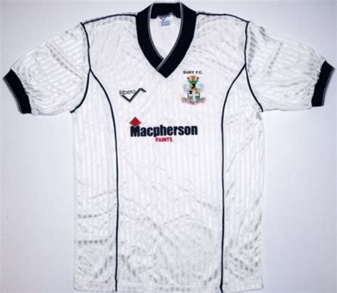 Bury FC 1989-90 Kits