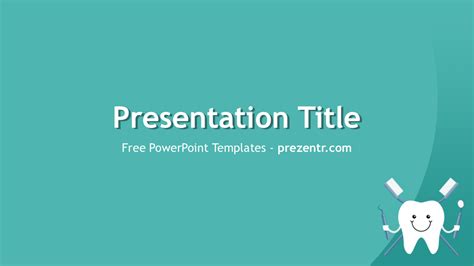 Free Dental Care PowerPoint Template for Download - Prezentr