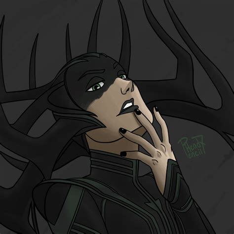 Hela by pencilHead7 on DeviantArt