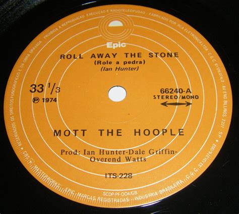 Mott The Hoople - Roll Away The Stone (1974, Vinyl) | Discogs