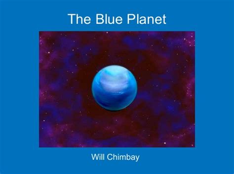 "The Blue Planet" - Free Books & Children's Stories Online | StoryJumper