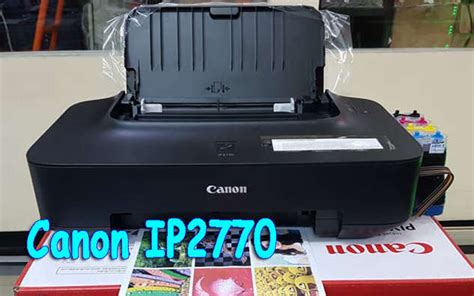 Cara Mengatasi Error 6000 Printer canon ip2770 - Teknisi Komputer Pontianak