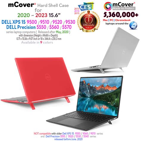 mCover® for Dell XPS 15 9500 Precision 5550 Series ( released after ...