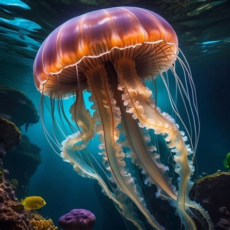 Swimming Jellyfish Free Stock Photo - Public Domain Pictures