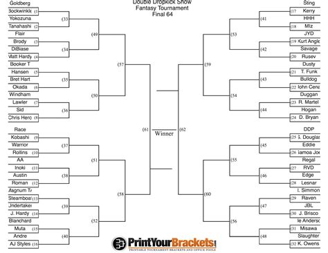 #164: The Ultimate Fantasy Wrestling Tournament Part 1 - The Double ...