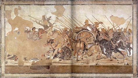 Alexander Mosaic (Battle of Issus) at Pompeii | Roman art, Greek ...