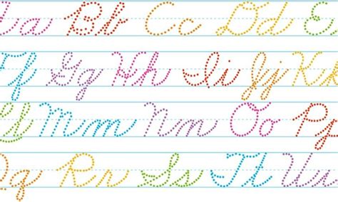 Learn Cursive Writing- Practice Upper & Lower Case Cursive Letters & Your Name | Small Online ...