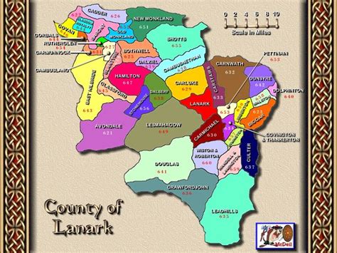 Russell possibility- Avondale | Map of South Lanarkshire Scotland | Des ...