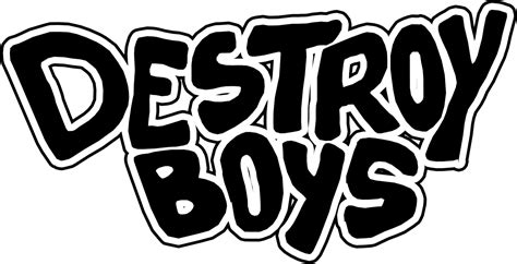 DESTROY BOYS | Band stickers, Band posters, Boys posters