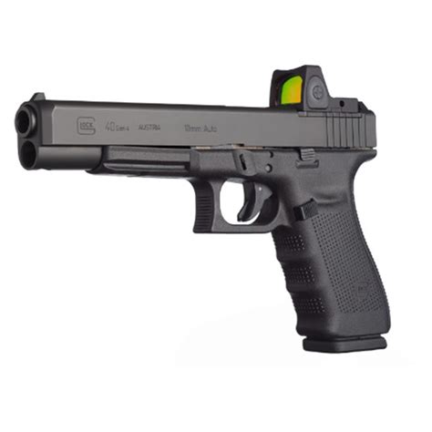 Glock 40 Gen 4, Semi-Automatic, 10mm, 6.02" Barrel, Modular Optics ...