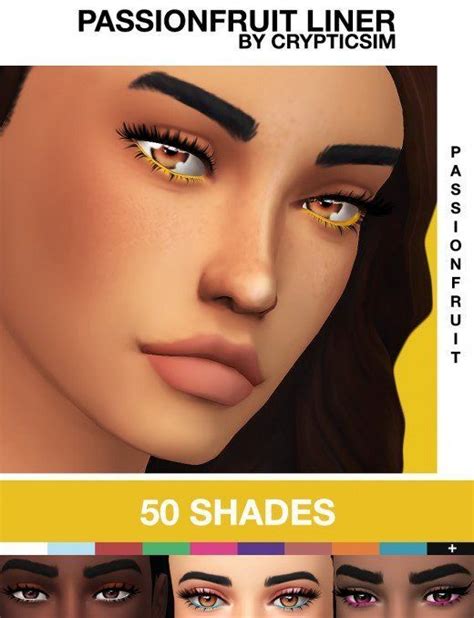 Stunning Eyeliners for Sims 4