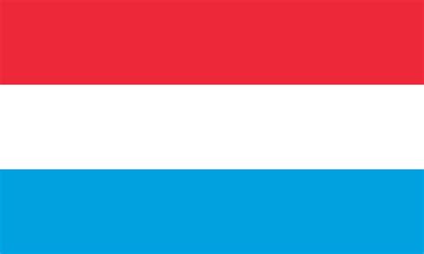 Luxembourg Flag Color Codes