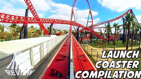 Launch Roller Coaster Compilation 2020 - YouTube