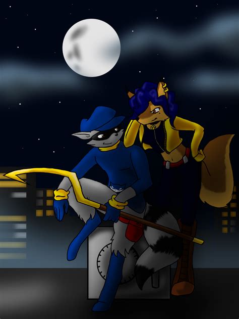 Sly Cooper and Carmelita Fox by Emmendal on DeviantArt