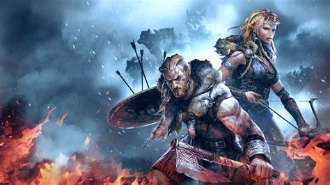 640x960 Vikings Wolves Of Midgard 4k iPhone 4, iPhone 4S HD 4k Wallpapers, Images, Backgrounds ...